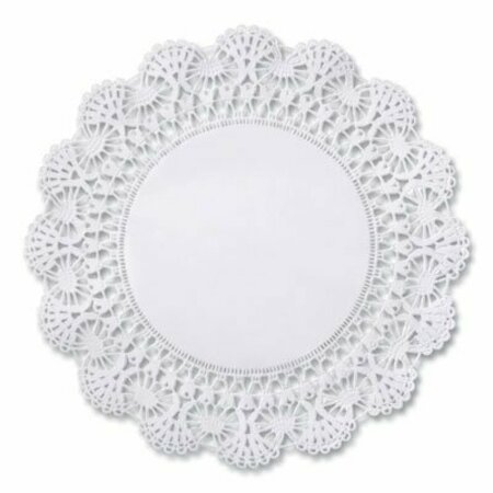 HOFFMASTER GROUP , CAMBRIDGE LACE DOILIES  6IN RND WHI BOND 1000 500235